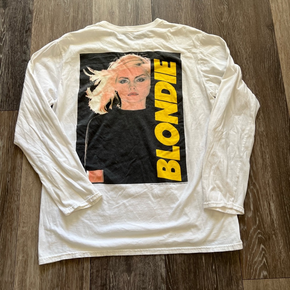 URBAN OUTFITTERS Blondie Long Sleeve Tee Medium - Picture 2 of 14